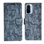 Dhar Flips Grey ATZ Flip Cover Mi 11X | Leather Finish | Shock Proof | Magnetic Clouser | Light Weight | Compatible with Mi 11X Cover | Best Designer Cover For Mi 11X