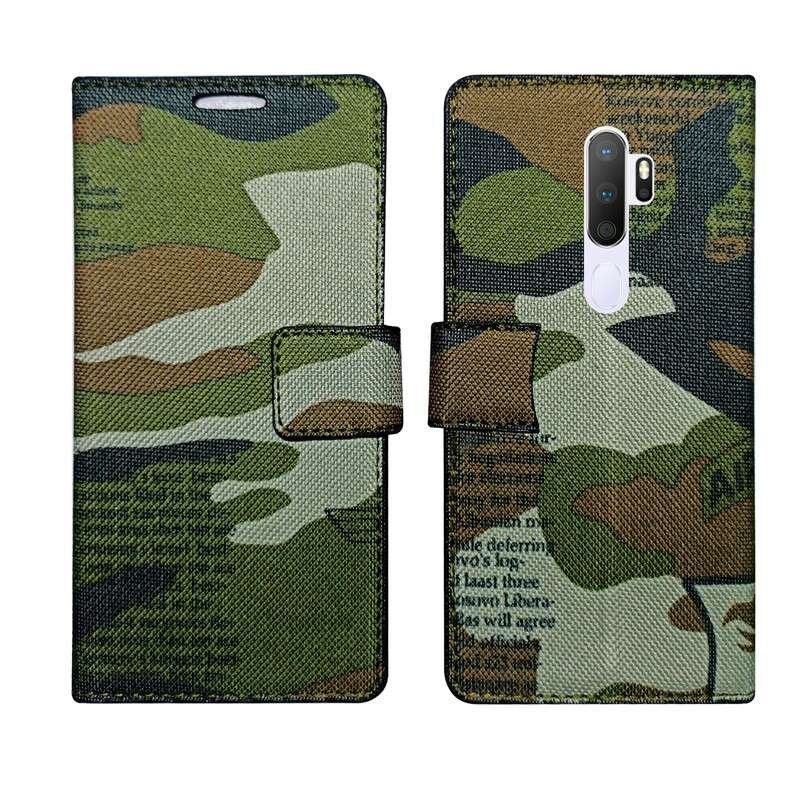 Dhar Flips Army Flip Cover for Oppo A9 2020| Leather Finish | Shock Proof | Magnetic Clouser Compatible with Oppo A9 2020