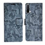 Dhar Flips Grey ATZ Flip Cover One Plus Nord 2T 5G | Leather Finish | Shock Proof | Magnetic Clouser | Light Weight | Compatible with One Plus Nord 2T 5G Cover | Best Designer Cover For One Plus Nord 2T 5G