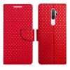 Dhar Flips Red Dot Flip Cover Oppo A9 2020 | Leather Finish | Shock Proof | Magnetic Clouser | Light Weight | Compatible with Oppo A9 2020 Cover | Best Designer Cover For Oppo A9 2020