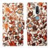 Dhar Flips Orange Pattern Flip Cover Nokia 2.4 | Leather Finish | Shock Proof | Magnetic Clouser | Light Weight | Compatible with Nokia 2.4 Cover | Best Designer Cover For Nokia 2.4