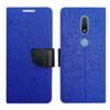 Dhar Flips Blue MRC Flip Cover Nokia 2.4 | Leather Finish | Shock Proof | Magnetic Clouser | Light Weight | Compatible with Nokia 2.4 Cover | Best Designer Cover For Nokia 2.4