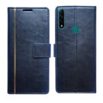 Dhar Flips Black GP Flip Cover Oppo Reno 3 Pro | Leather Finish | Shock Proof | Magnetic Clouser | Light Weight | Compatible with Oppo Reno 3 Pro Cover | Best Designer Cover For Oppo Reno 3 Pro