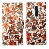 Dhar Flips Orange Pattern Flip Cover Oppo Reno 2Z | Leather Finish | Shock Proof | Magnetic Clouser | Light Weight | Compatible with Oppo Reno 2Z Cover | Best Designer Cover For Oppo Reno 2Z