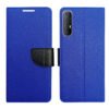 Dhar Flips Blue MRC Flip Cover Oppo Reno 3 Pro | Leather Finish | Shock Proof | Magnetic Clouser | Light Weight | Compatible with Oppo Reno 3 Pro Cover | Best Designer Cover For Oppo Reno 3 Pro