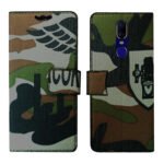 Dhar Flips Army Flip Cover Oppo F11 | Leather Finish | Shock Proof | Magnetic Clouser | Light Weight | Compatible with Oppo F11 Cover | Best Designer Cover For Oppo F11