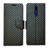 Dhar Flips Black Dot Flip Cover Oppo F11 | Leather Finish | Shock Proof | Magnetic Clouser | Light Weight | Compatible with Oppo F11 Cover | Best Designer Cover For Oppo F11