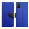 Dhar Flips Blue MRC Flip Cover Poco M3 | Leather Finish | Shock Proof | Magnetic Clouser | Light Weight | Compatible with Poco M3 Cover | Best Designer Cover For Poco M3