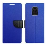 Dhar Flips Blue MRC Flip Cover Redmi Note 10 Lite | Leather Finish | Shock Proof | Magnetic Clouser | Light Weight | Compatible with Redmi Note 10 Lite Cover | Best Designer Cover For Redmi Note 10 Lite