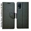 Dhar Flips Black Dot Flip Cover Realme Narzo 30 5G | Leather Finish | Shock Proof | Magnetic Clouser | Light Weight | Compatible with Realme Narzo 30 5G Cover | Best Designer Cover For Realme Narzo 30 5G