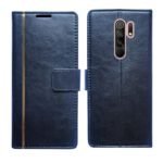 Dhar Flips Black GP Flip Cover Redmi 9 Prime | Leather Finish | Shock Proof | Magnetic Clouser | Light Weight | Compatible with Redmi 9 Prime Cover | Best Designer Cover For Redmi 9 Prime