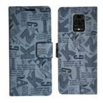 Dhar Flips Grey ATZ Flip Cover Redmi Note 10 Lite | Leather Finish | Shock Proof | Magnetic Clouser | Light Weight | Compatible with Redmi Note 10 Lite Cover | Best Designer Cover For Redmi Note 10 Lite