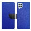 Dhar Flips Blue MRC Flip Cover Samsung A22 4G | Leather Finish | Shock Proof | Magnetic Clouser | Light Weight | Compatible with Samsung A22 4G Cover | Best Designer Cover For Samsung A22 4G