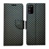 Dhar Flips Black Dot Flip Cover Samsung M02s | Leather Finish | Shock Proof | Magnetic Clouser | Light Weight | Compatible with Samsung M02s Cover | Best Designer Cover For Samsung M02s