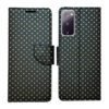 Dhar Flips Black Dot Flip Cover Samsung S20 FE | Leather Finish | Shock Proof | Magnetic Clouser | Light Weight | Compatible with Samsung S20 FE Cover | Best Designer Cover For Samsung S20 FE