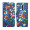 Dhar Flips Blue Pattern Flip Cover Nokia 2.4 | Leather Finish | Shock Proof | Magnetic Clouser | Light Weight | Compatible with Nokia 2.4 Cover | Best Designer Cover For Nokia 2.4