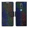 Dhar Flips Glitter Flip Cover Nokia 2.4 | Leather Finish | Shock Proof | Magnetic Clouser | Light Weight | Compatible with Nokia 2.4 Cover | Best Designer Cover For Nokia 2.4