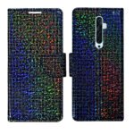 Dhar Flips Glitter Flip Cover Oppo Reno 2Z | Leather Finish | Shock Proof | Magnetic Clouser | Light Weight | Compatible with Oppo Reno 2Z Cover | Best Designer Cover For Oppo Reno 2Z