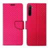 Dhar Flips Pink Dot Flip Cover Realme 6 | Leather Finish | Shock Proof | Magnetic Clouser | Light Weight | Compatible with Realme 6 Cover | Best Designer Cover For Realme 6