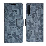 Dhar Flips Grey ATZ Flip Cover One Plus Nord | Leather Finish | Shock Proof | Magnetic Clouser | Light Weight | Compatible with One Plus Nord Cover | Best Designer Cover For One Plus Nord