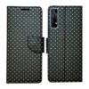 Dhar Flips Black Dot Flip Coverfor Realme Narzo 20 Pro | Leather Finish | Shock Proof | Magnetic Clouser Compatible with Realme Narzo 20 Pro