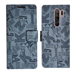 Dhar Flips Grey ATZ Flip Cover Poco M2 | Leather Finish | Shock Proof | Magnetic Clouser | Light Weight | Compatible with Poco M2 Cover | Best Designer Cover For Poco M2