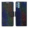 Dhar Flips Glitter Flip Cover Samsung M32 5G | Leather Finish | Shock Proof | Magnetic Clouser | Light Weight | Compatible with Samsung M32 5G Cover | Best Designer Cover For Samsung M32 5G