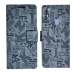 Dhar Flips Grey ATZ Flip Cover Samsung M21 2021 | Leather Finish | Shock Proof | Magnetic Clouser | Light Weight | Compatible with Samsung M21 2021 Cover | Best Designer Cover For Samsung M21 2021